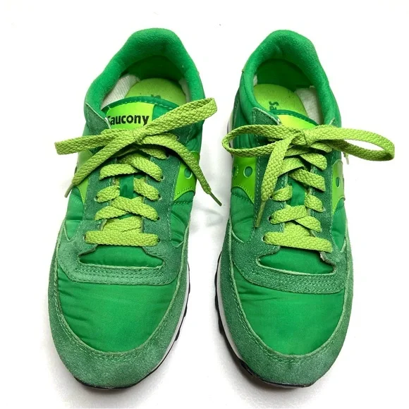 SAUCONY Jazz Green on Green Sneaker - Picture 2 of 16